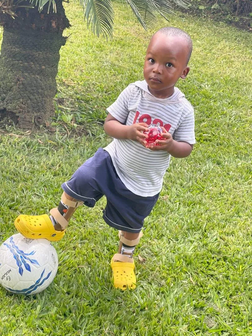 Child playing outdoor