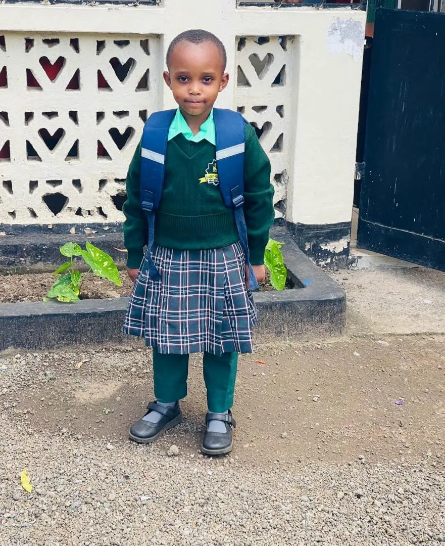 Girl going to School